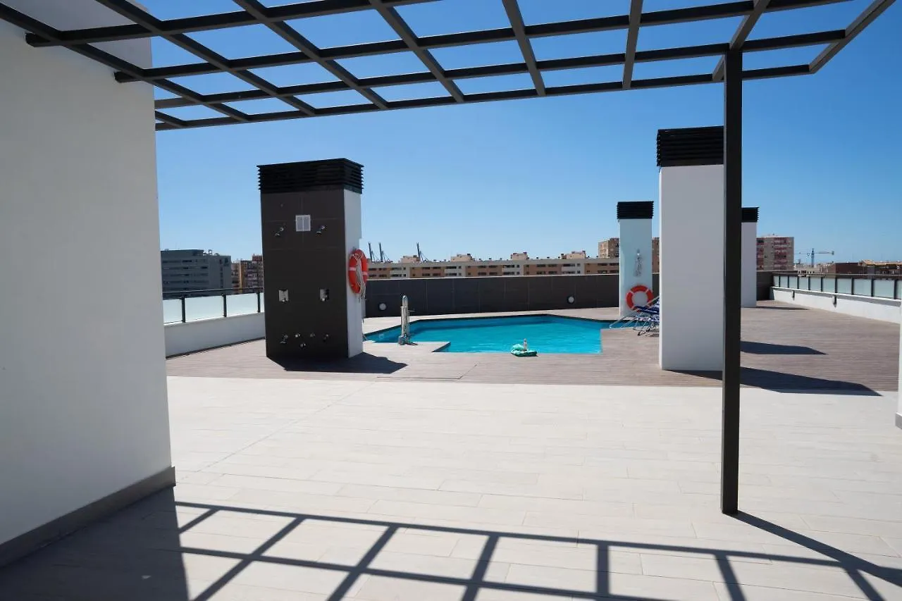 Central Premium Pool Terrace New Malaga Apartment